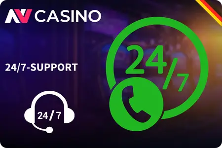 NV Casino Kundendienst rund um die Uhr erreichbar